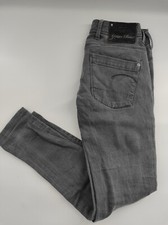 G-Star Jeans Damen W26 L30 Gekürzt Low T Skinny Leg Grau G2