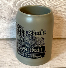 Vintage 60er Jahre Alpirsbacher Klosterbrau Krug Bierkrug Kaffeebecher Steingut