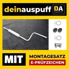 Mittelschalldämpfer für