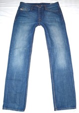 DIESEL VIKER * HERREN JEANS W34 L34 * 34 / 34 * DUNKELBLAU * 100% BAUMWOLLE !!!