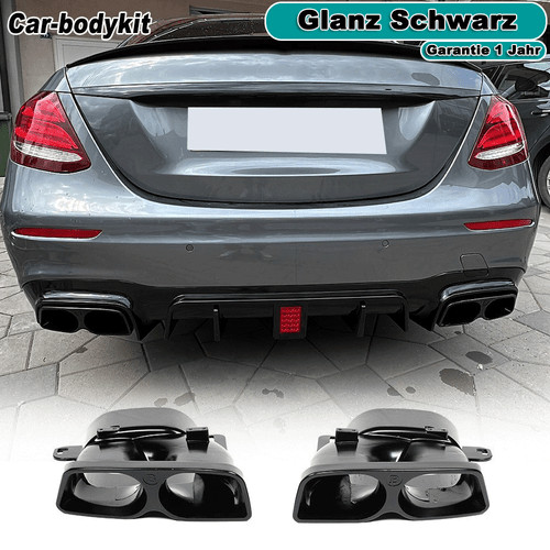 Glanz schwarz auspuffblende - glanz,