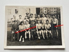 Foto Mannschaft, Invaliden, Lazarett 1944 oder 1945