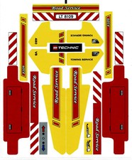 Lego 8109 Ersatzstickerbogen