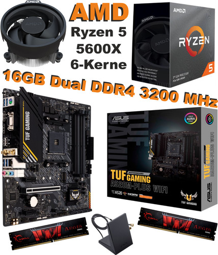 Bundle amd ryzen 5600x - amd,