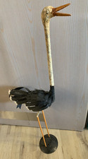 Blechfigur Storch Dekoration