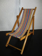 Altes DDR Spielzeug Puppen Liegestuhl