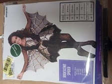 Amscan - Schillerndes Spinnenkostüm - Kostüm Gr. 134 - Spinne fehlt -- 0553/2309