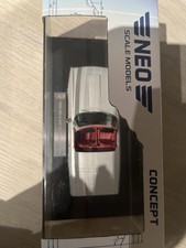 1966 Ghia 450 SS Convertible Silver 1:43 by Neo Scale Models