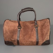 Vintage Suede Duffle Travel