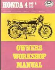 HONDA CB500 FOUR,CB500 K1,CB350 F SUPER SPORT HAYNES HANDSCHALTUNG 1971-1974