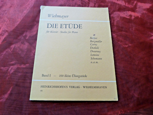 Wiehmayer die etüde band - wiehmayer,