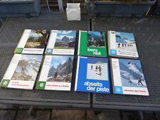 8 Bücher Walter Pause - Wanderungen Skifahren Touren Hütten Skitouren etc.