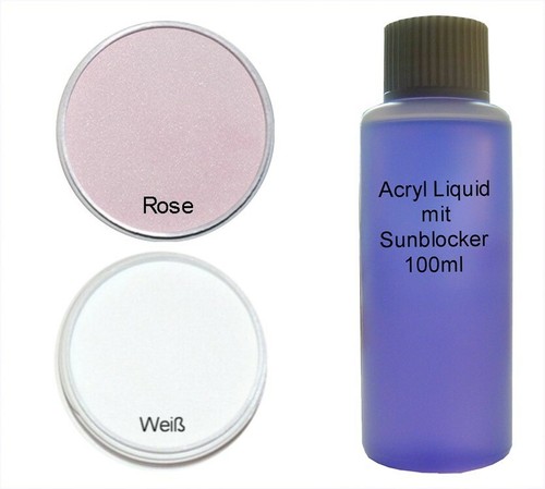 10g acryl pulver weiß - 10g,