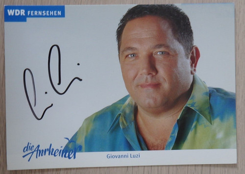 Autogramm deutscher - , tv