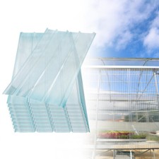 3/5/10pcs Wellplatten Lichtplatten 2mm Polycarbont Wabestruktur Sinus farblos