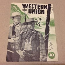 "Western Union" Randolph Scott