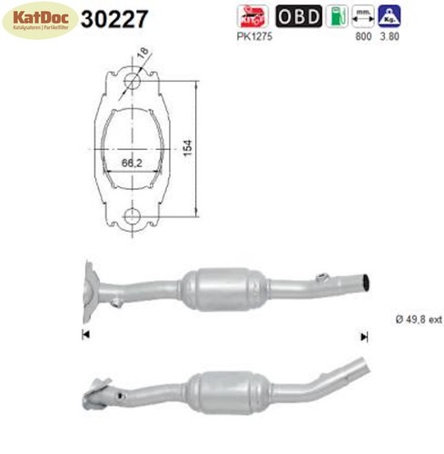 Katalysator für renault - katalysator,