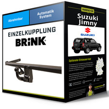 Abnehmbare Anhängerkupplung für SUZUKI Jimny 08.2001-12.2014 I Typ FJ/SN Brink