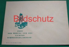 AK-Brief-Couvert, Schneeberg, Lichtelfest 1976, Nußknacker, Erzgebirge (5)