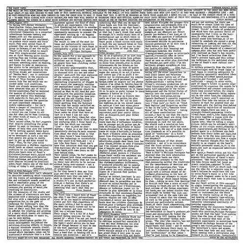 Faust the tapes vinyl - the,