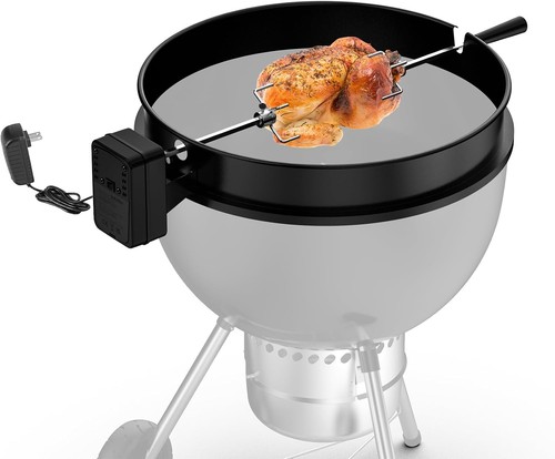 Onlyfire drehspiess set mit - drehspiess-set,