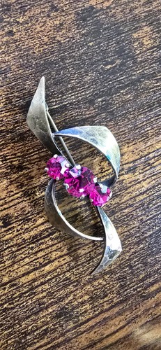 Vintage brosche abstrakt - vintage, 3