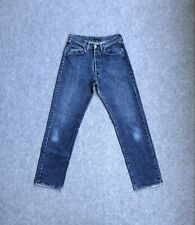 REPLAY Damen Vintage Jeans Hose Gr. 32 Boyfriend Fit Straight A8120 Blau Denim
