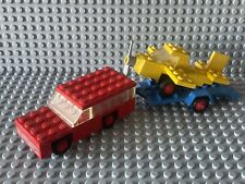 Lego 660 Anhänger Flugzeug  Auto Legoland Eisenbahn City (37)