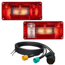 Rückleuchten Anhänger Set 13