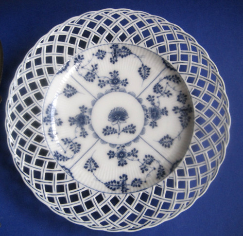 Kpm porzellan strohblume blau - kpm,