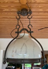 Exklusive schwere Deckenleuchte Schmiedeeisen