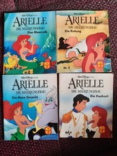 Seltenes Set! Walt Disney-Arielle-Pixis 1-4 mit Nr. als seltener Fehldruck!