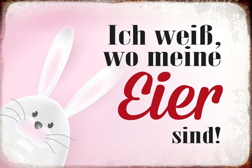 Blechschild 20x30 ich - blechschild, wo