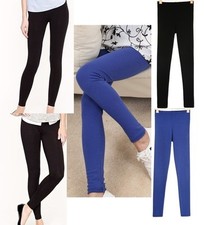 4x Leggings Damen lange Weich