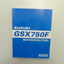original Suzuki GSX 750 F Werkstatthandbuch Reparaturanleitung Handbuch  A9280