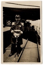 Original Foto Kapitänleutnant, Marineoffizier, Zweispitz, Reichsmarine, um 1930