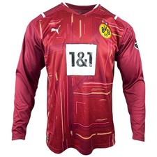 Puma Borussia Dortmund Trikot Torwart GK 1 LS BVB Saison 2021/2022 XXL 2XL Rot
