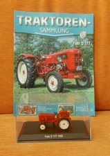 Traktoren Sammlung Fahr D 177 Hachette 1:43 m. Zeitung neuwertig Nr. 43 