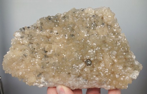Calcit mit pyrit - calcit,