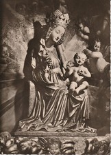 AK Gotische Madonna, Frauenkirche zu Wasserburg am Inn