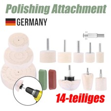 Für bohrmaschine Polierscheibe Set Polieraufsatz Akkuschrauber Felgen Werkzeug