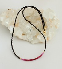 Schwarz Spinell Kette mit