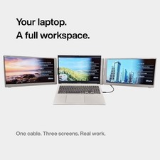 15,6" Tragbarer Dreifach