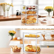 Bäckerei-Gebäck-Vitrine