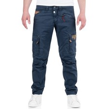 Timezone Cargohose RogerTZ Herrenjeans blau grau grün braun beige bequem, lässig