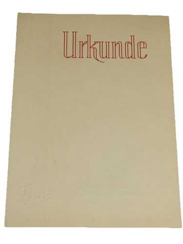 Ddr blanko urkunde dtsb - urkunde,