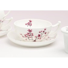 Tasse mit Untertasse CHERRY