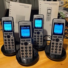 4 x Auerswald COMfortel DECT M-200, WS-400 IP, WS-R4, Programming-Kit WS-R2/R4