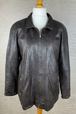 S&A Exclusive Leder Damen Gr. 40 Lederjacke weiches Lamm-Nappa braun Jacket 604