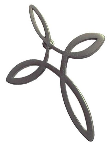 Anstecker pin ichthys kreuz - anstecker-pin, "ichthys-kreuz"